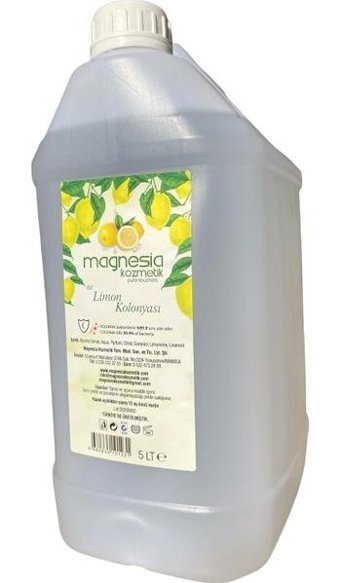Magnesia Kozmetik Limon Kolonya 5 lt