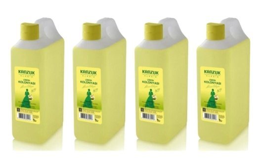 Kanzuk 80 Derece Limon Kolonya 4x1 lt