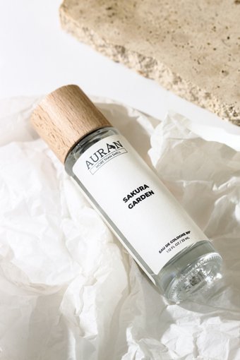 Auran 80 Derece Sakura Cam Şişe Kolonya 33 ml
