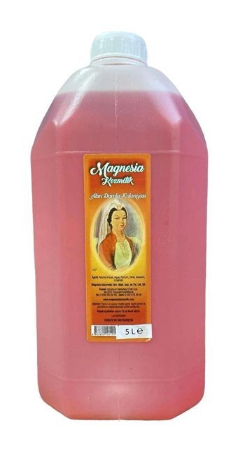 Magnesia Kozmetik Pure Touch Magnesia Altın Damla Kolonya 5 lt