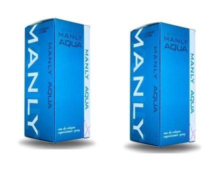 Manly Aqua Kolonya 2x125 ml
