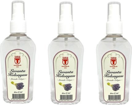 Tariş Lavanta Sprey Kolonya 3x80 ml