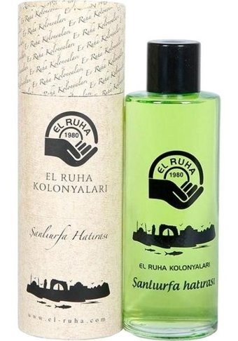 El Ruha 60 Derece Çimen Cam Şişe Kolonya 500 ml