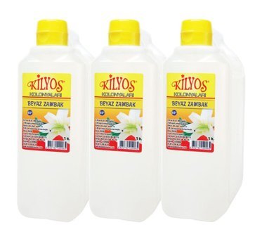 Kilyos Beyaz Zambak Kolonya 3x1 lt