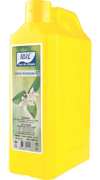 İdil 80 Derece Limon Kolonya 1 lt