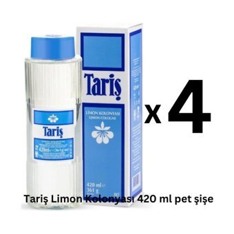 Tariş Limon Kolonya 4x420 ml