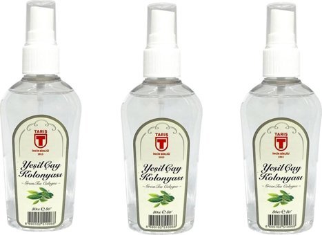 Tariş Yeşil Çay Sprey Kolonya 3x80 ml