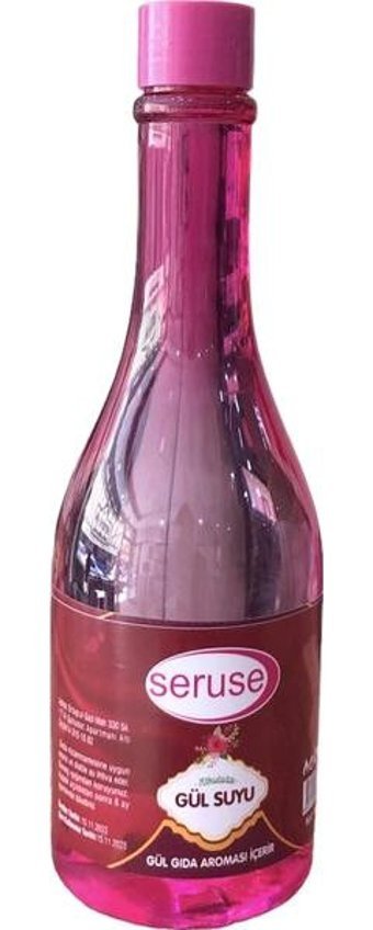 Seruse Doğal Gül Kolonya 400 ml