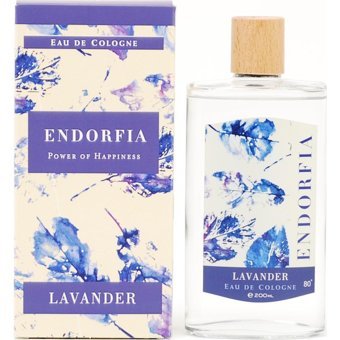 Endorfia 80 Derece Lavanta Cam Şişe Kolonya 200 ml