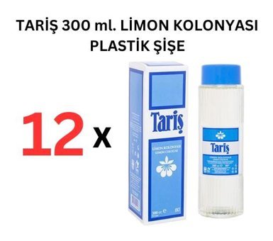 Tariş Limon Kolonya 12x300 ml