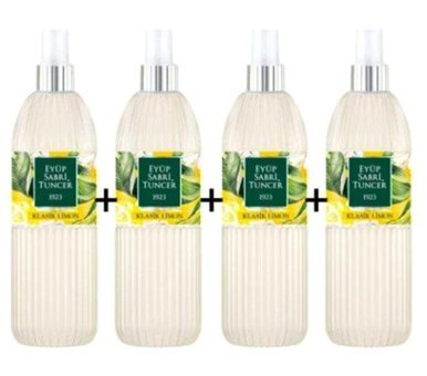 Eyüp Sabri Tuncer Klasik Limon Sprey Kolonya 4x150 ml
