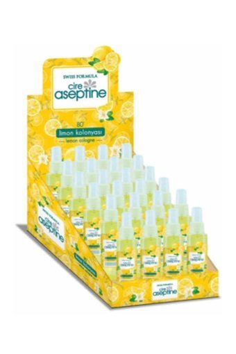 Cire Aseptine Hakiki Limon Sprey Kolonya 24x100 ml