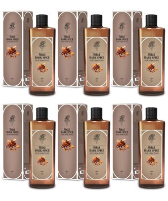 Rebul Dark Spice Cam Şişe Kolonya 6x270 ml