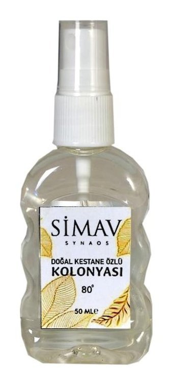 Simav 80 Derece Kestane Sprey Kolonya 50 ml