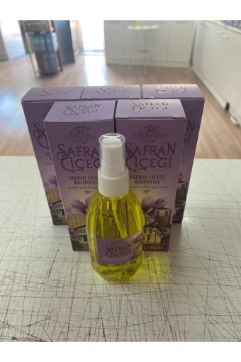 Turistik Klasik Safran Sprey Kolonya 5x100 ml