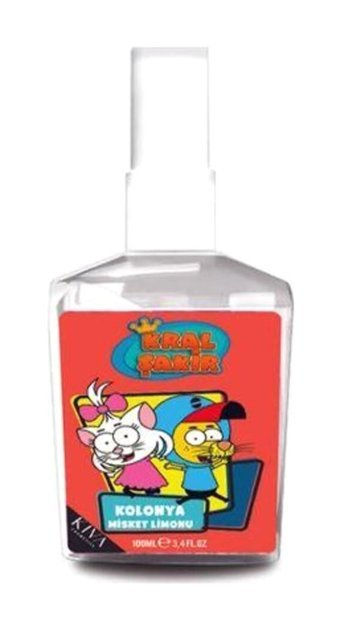 Kiva Kral Şakir Limon Sprey Kolonya 100 ml