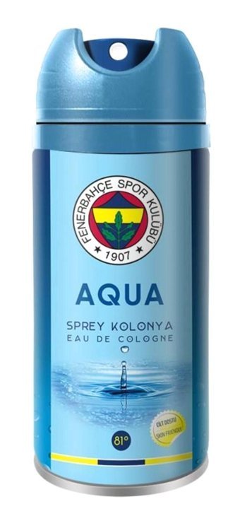 Fenerbahçe 81 Derece Aqua Sprey Kolonya 150 ml