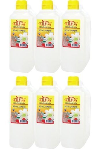 Kilyos Beyaz Zambak Kolonya 6x1 lt