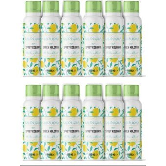 Green Lora Gliserinli Limon Sprey Kolonya 12x150 ml