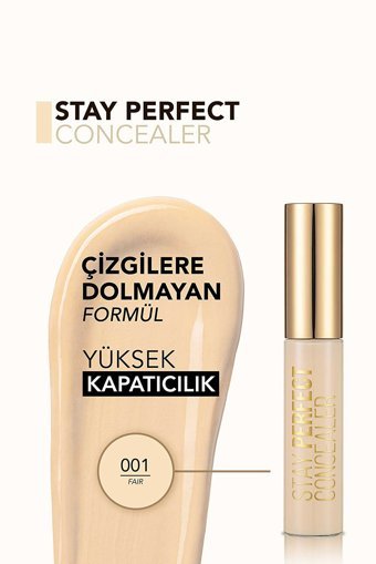 Flormar 001 Fair Göz Altı ve Yüz Likit Fırça Kapatıcı