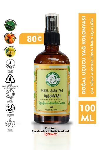 Edy'S Organics Doğal Mandalina Kolonya 100 ml