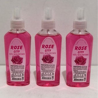 Rose City Gül Sprey Kolonya 3x140 ml