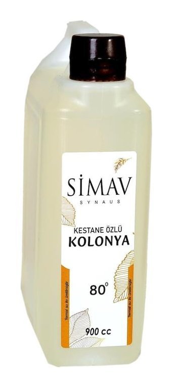 Simav 80 Derece Kestane Kolonya 900 ml