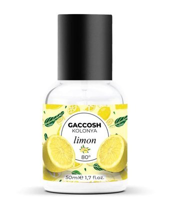 Gaccosh Doğal Limon Sprey Kolonya 50 ml