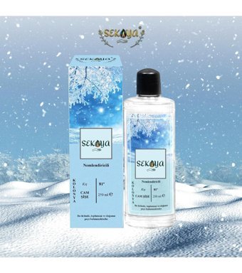 Sekoya Nemlendiricili Cam Şişe Kolonya 250 ml