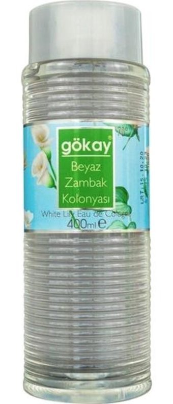 Gökay Beyaz Zambak Kolonya 400 ml