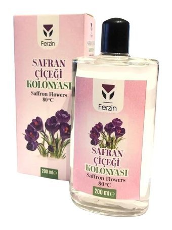 Ferzin Safran Cam Şişe Kolonya 200 ml