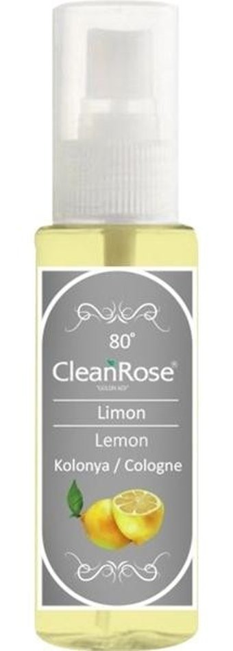 Clean Rose Limon Sprey Kolonya 50 ml