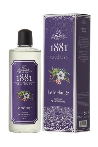 1881 80 Derece Cam Şişe Kolonya 250 ml