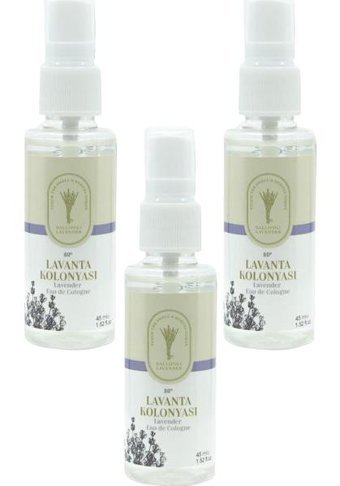 Gallipoli 80 Derece Lavanta Sprey Kolonya 3x45 ml