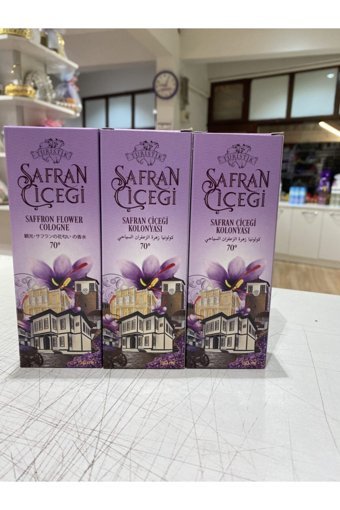 Turistik Klasik Safran Sprey Kolonya 3x150 ml