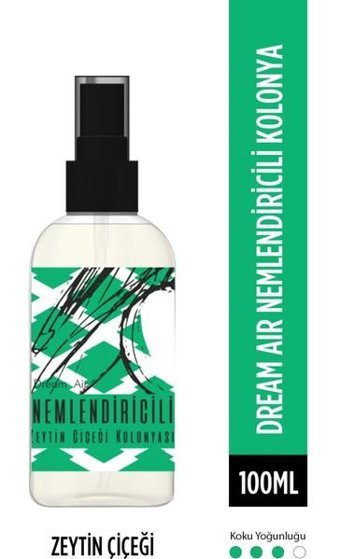 Dream Air Nemlendiricili Zeytin Çiçeği Kolonya 100 ml