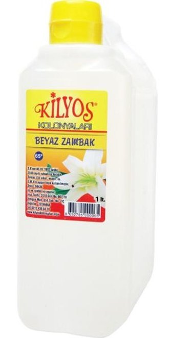 Kilyos 65 Derece Beyaz Zambak Kolonya 1 lt