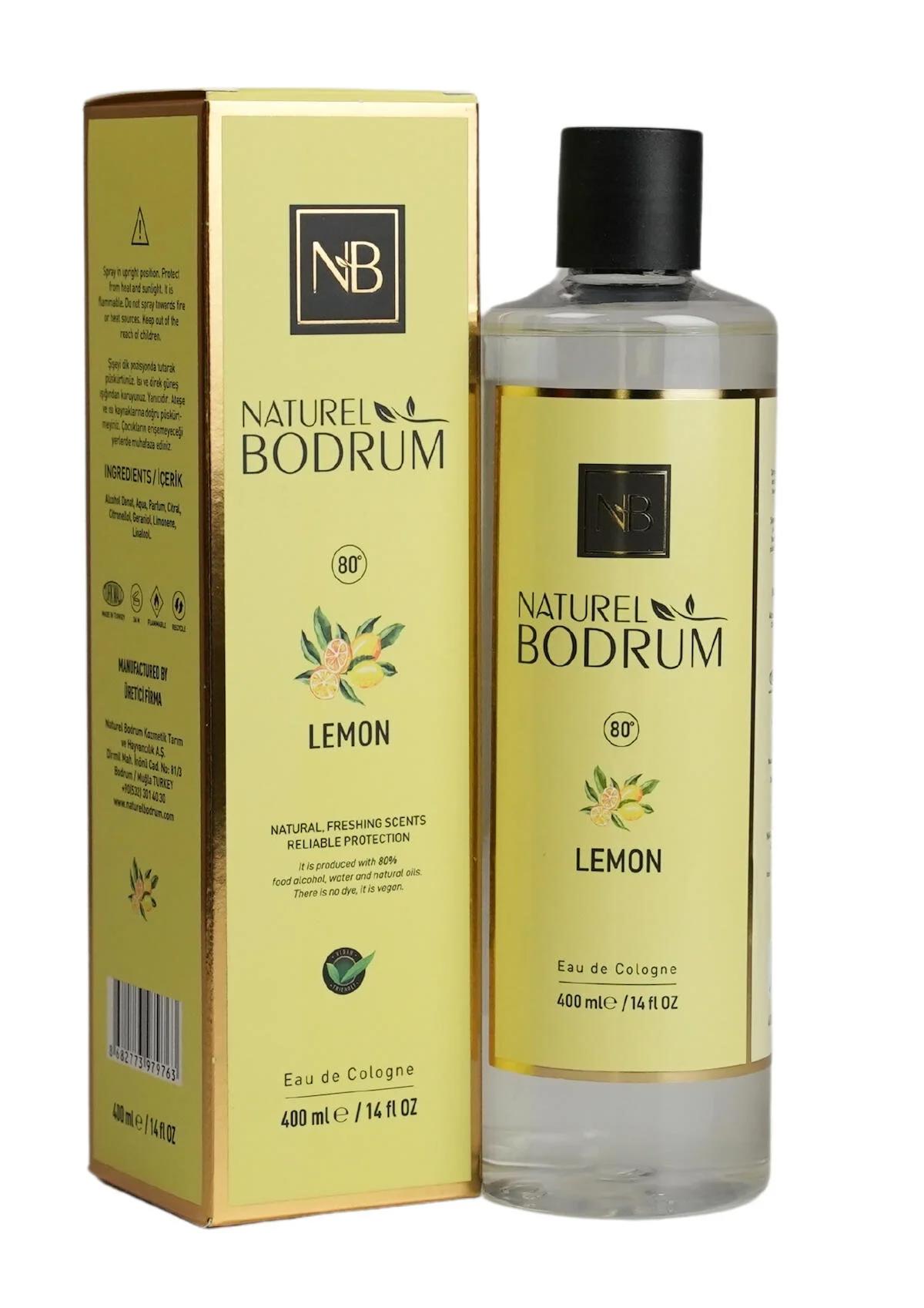 Naturel Bodrum Limon Kolonya 400 ml