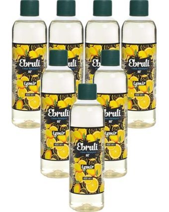 Ebruli 80 Derece Limon Kolonya 6x400 ml