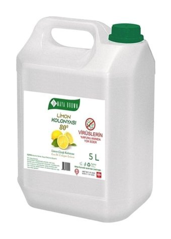 Maya Brown 80 Derece Limon Kolonya 5 lt