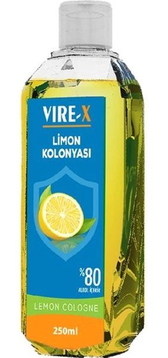 Vire-X 80 Derece Limon Kolonya 250 ml