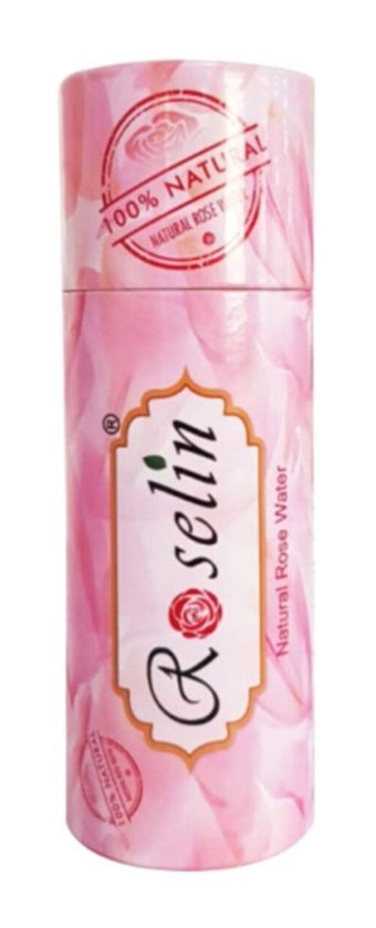 Roselin Doğal Gül Cam Şişe Kolonya 100 ml