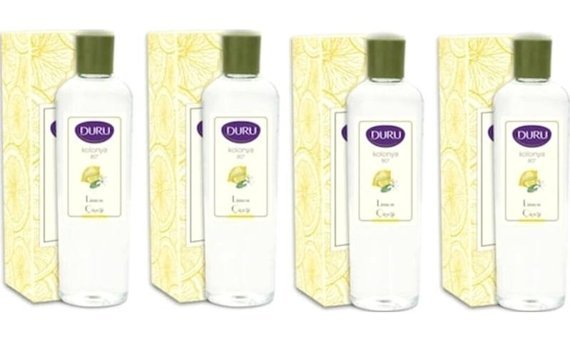 Duru 80 Derece Limon Kolonya 4x400 ml