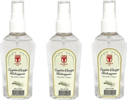 Tariş Zeytin Çiçeği Sprey Kolonya 3x80 ml