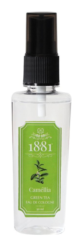 1881 Camellia Yeşil Çay Sprey Cam Şişe Kolonya 50 ml