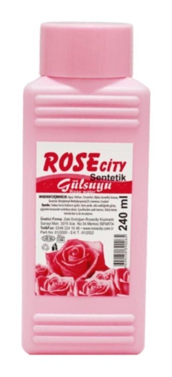 Rose City Sentetik Gül Kolonya 240 ml