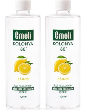 Emek Gliserinli Limon Kolonya 2x400 ml