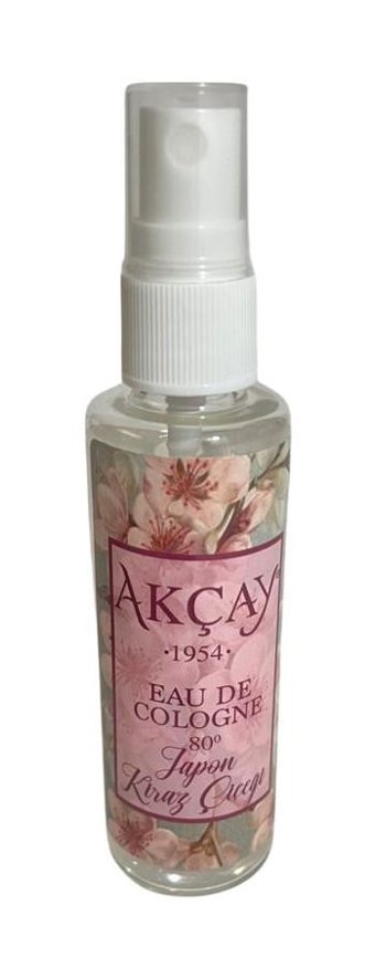 Akçay 80 Derece Kiraz Çiçeği Sprey Kolonya 70 ml
