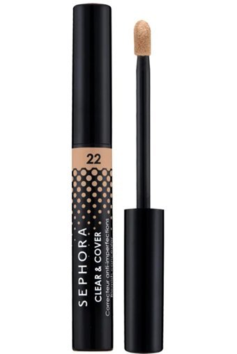Sephora Clear & Cover Corrector Yüz Likit Fırça Kapatıcı