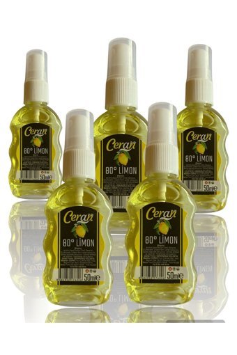 Ceran Limon Kolonya 5x50 ml